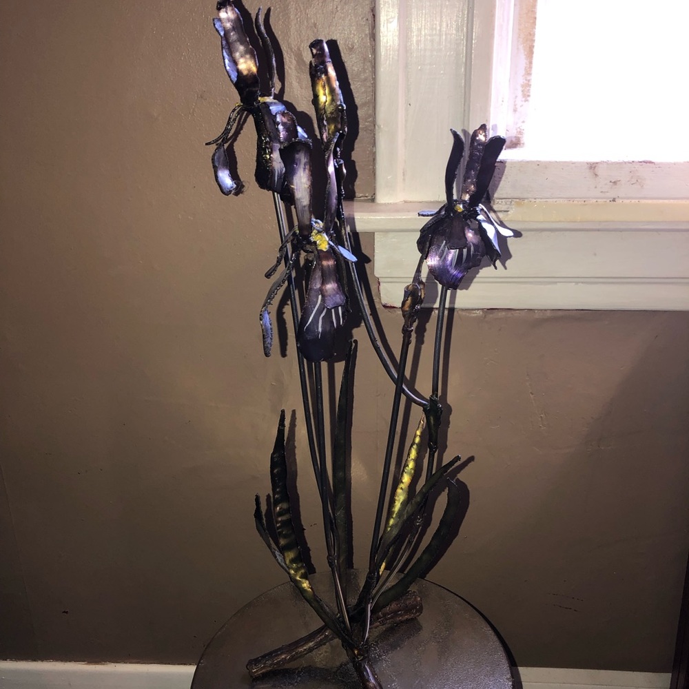 Howard Tomashek Postmodern Brutalist Metal Sculpture